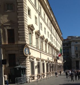 Tasse, Palazzo Chigi