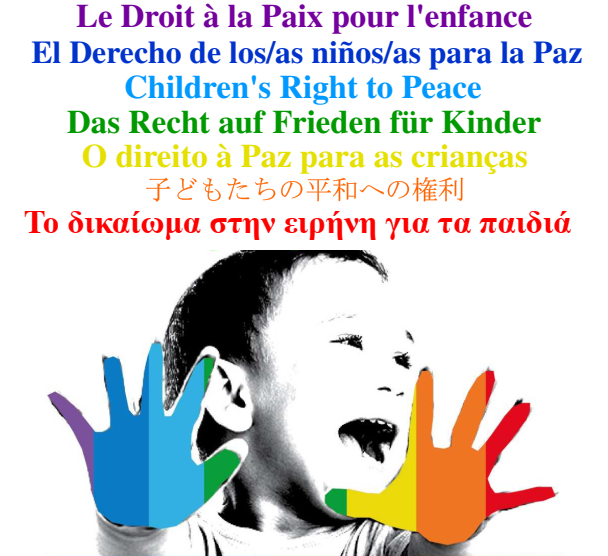 La pace è un diritto dei bambini e delle bambine