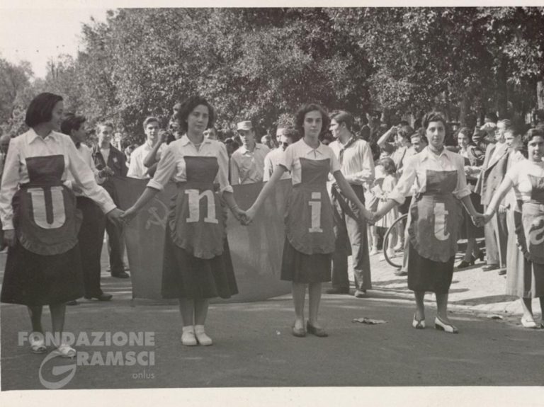 Ha perso la A finale sostituita da un asterisco, povera Festa dell’Unità!